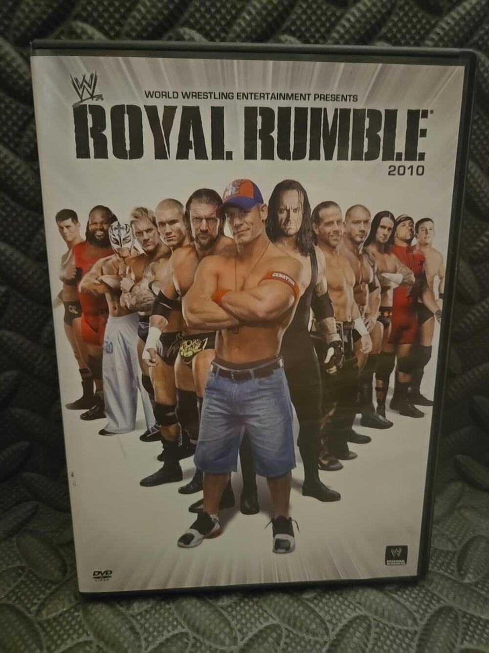 WWE Royal Rumble 2010 DVD John Cena Undertaker Edge Randy Orton Clean Disc